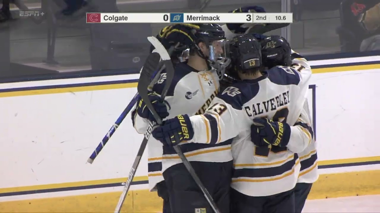 Merrimack College Warriors Men’s Hockey vs. Colgate University Raiders 10/21/2022