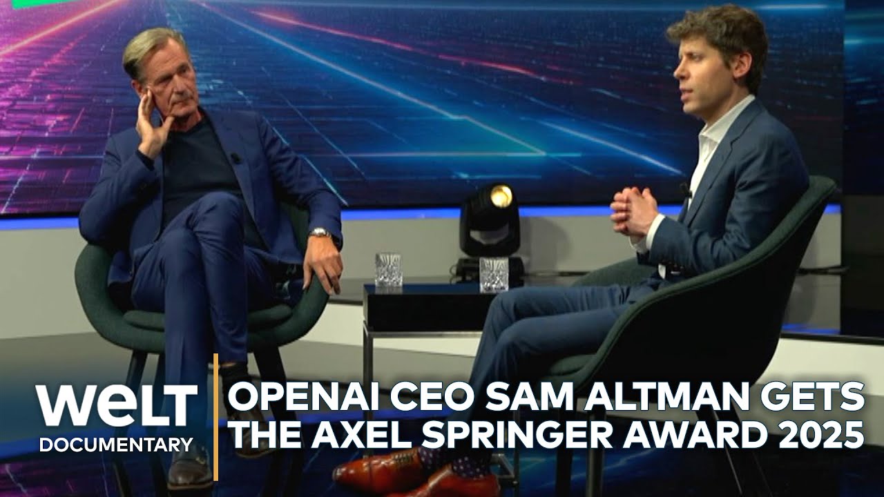 ChatGPT Creator Sam Altman Wins Axel Springer Award for Groundbreaking AI Innovation