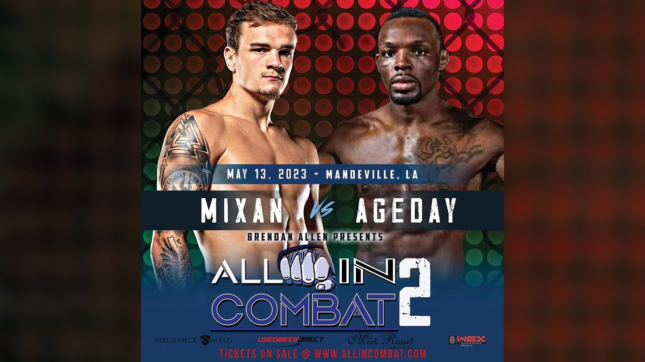 All In Combat 2 - Derrick Ageday vs. Chris Mixan