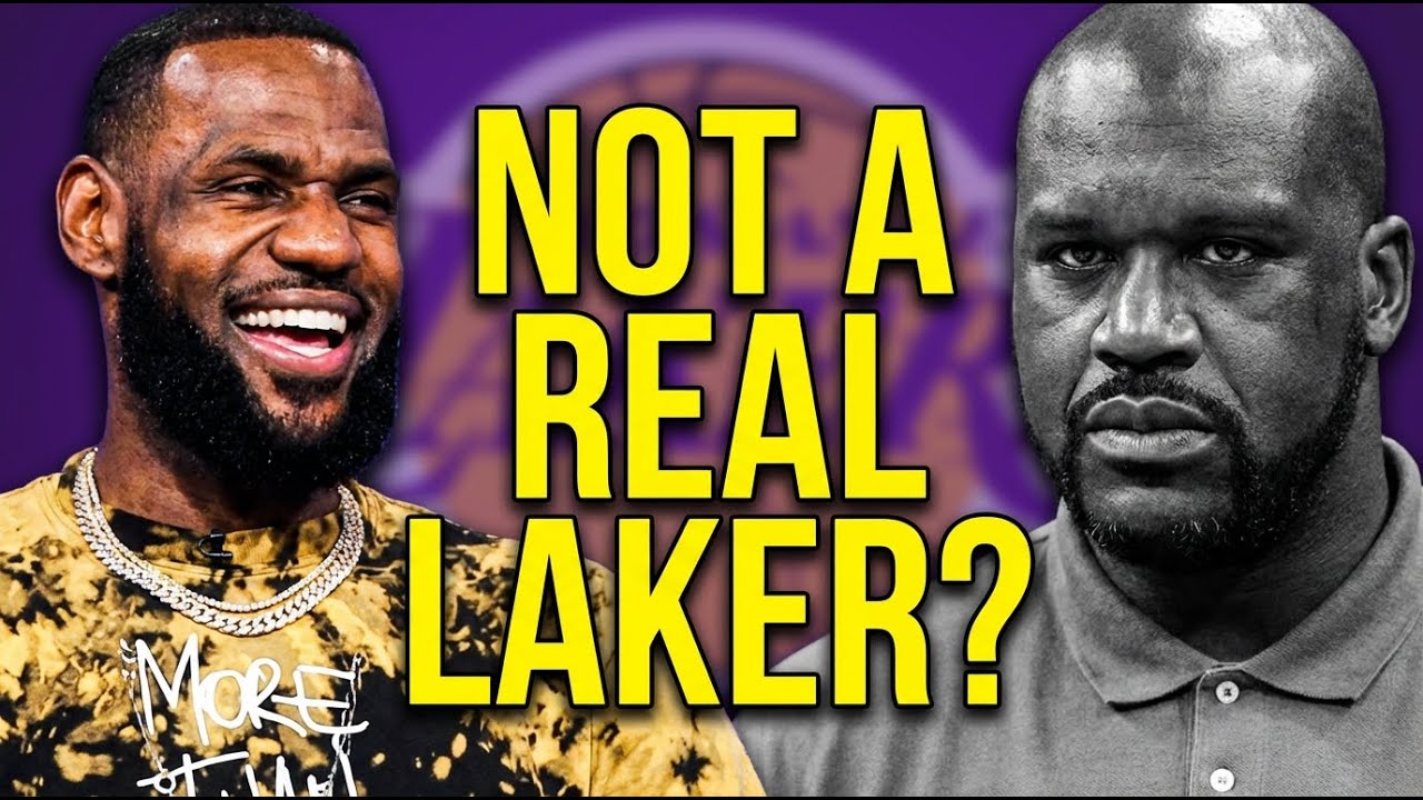 Shaq Said LeBron's NOT a REAL Laker Until...