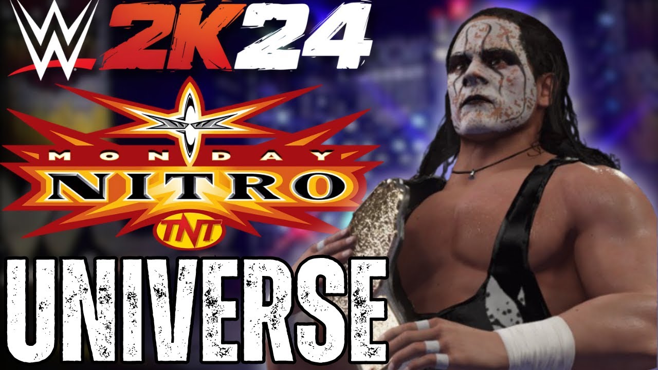 I made the BEST WCW Nitro Universe Mode in WWE2k24...