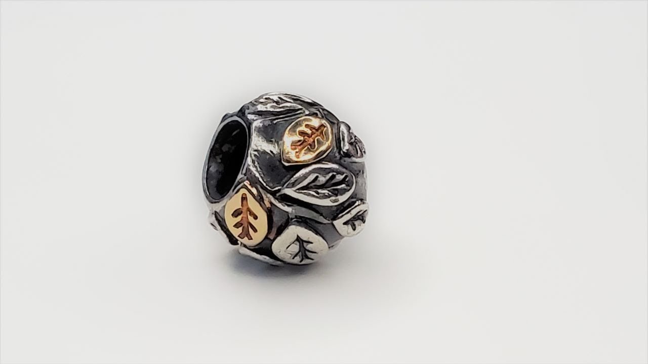 Pandora Tree of Life Two Tone Charms - Pre-Loved Purchase