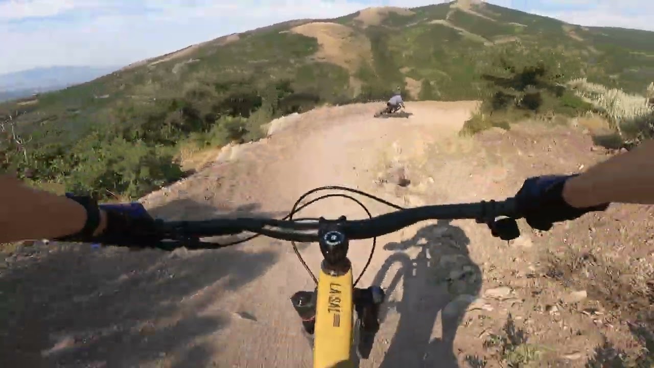 Zooropa and Vertigo Mountain Bike Trails in Draper Utah