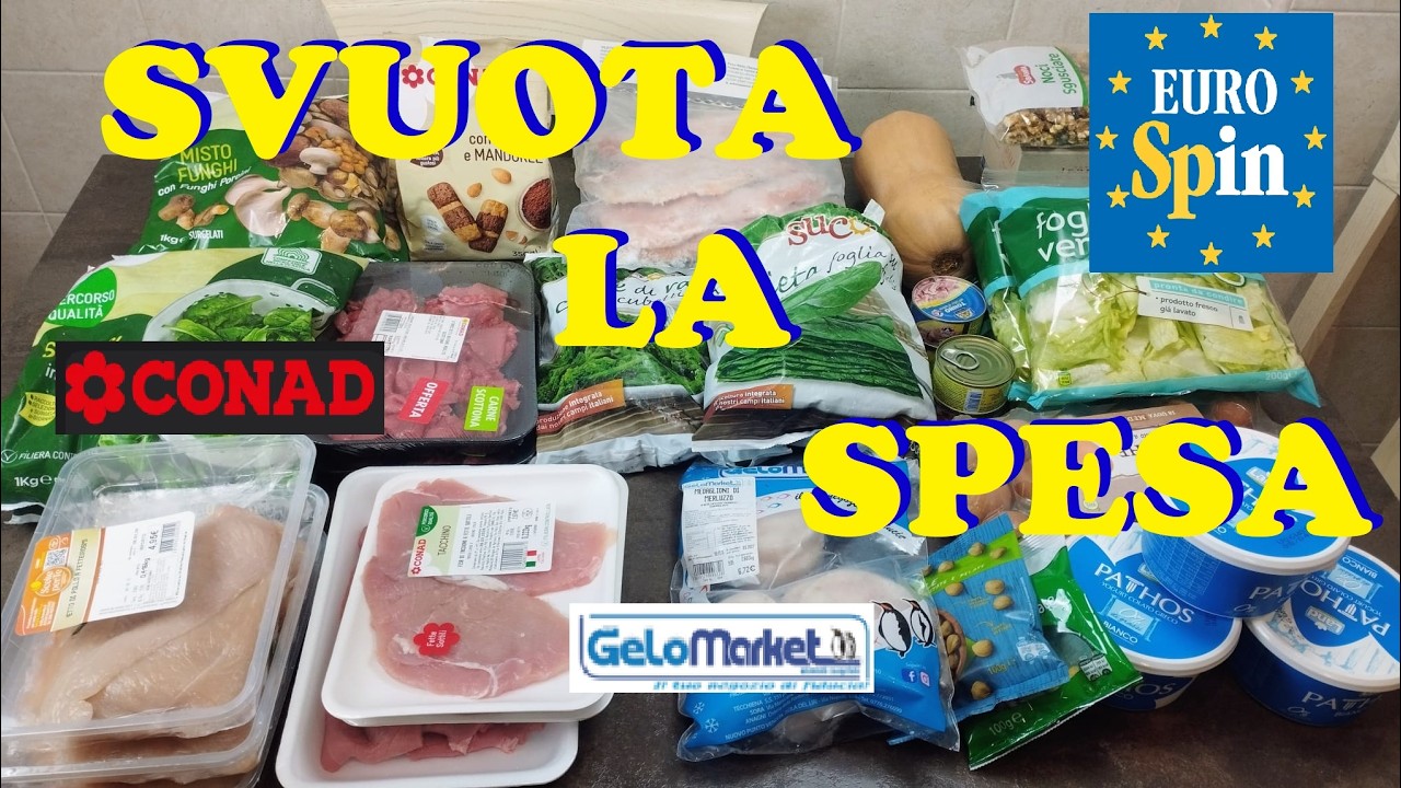 Svuota lo spesone!!! € 120 da Eurospin, Gelomarket e Conad