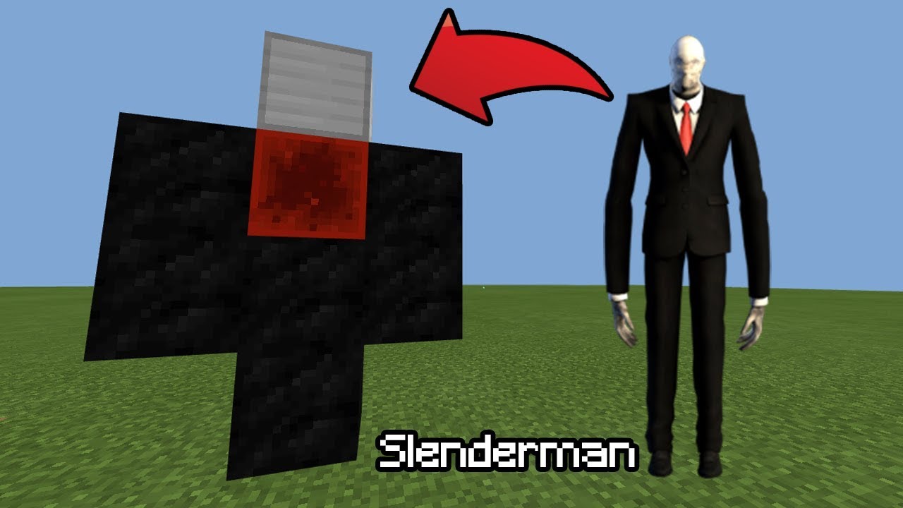 How To Spawn a Slenderman in MCPE **100% NOT FAKE**