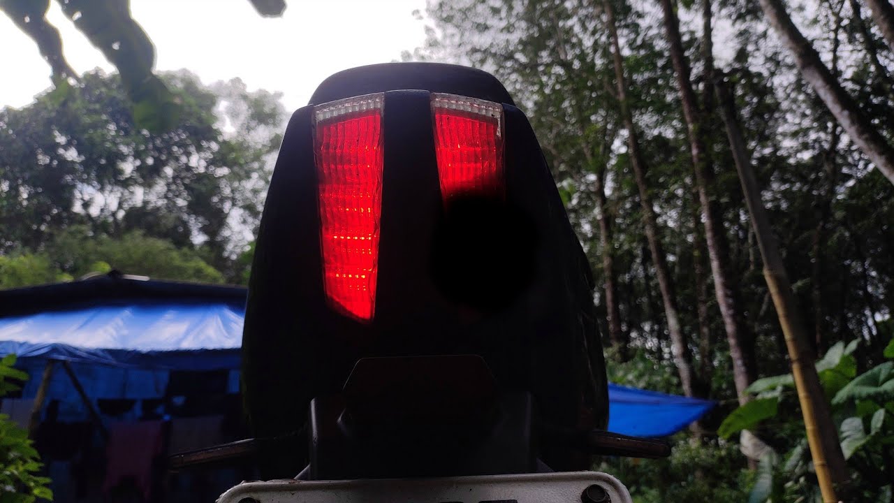 fused tail light repair in 20₹ low cost  bajaj pulsar