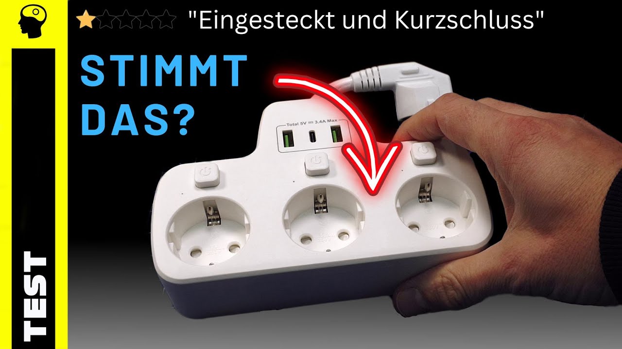 Der unterbewertete Mehrfachstecker | Reing´schaut