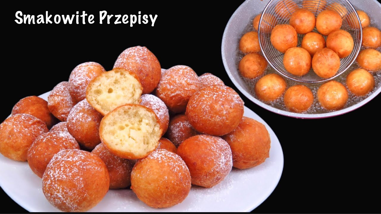 BEZ DROŻDŻY 🥞 Najpyszniejsze Pączki✨ Przepis na Tłusty Czwartek, pączki serowe, pączki twarogowe