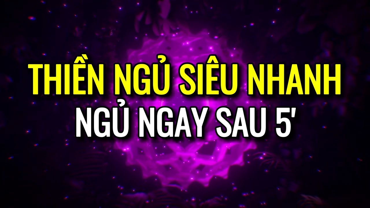 Thiền Nằm Ru Ngủ -  Nghe 5 Ph&uacute;t Ngủ Ngay Lập Tức Với Bản Thiền Ngủ Si&ecirc;u Tốc | Kim Ba Yoga