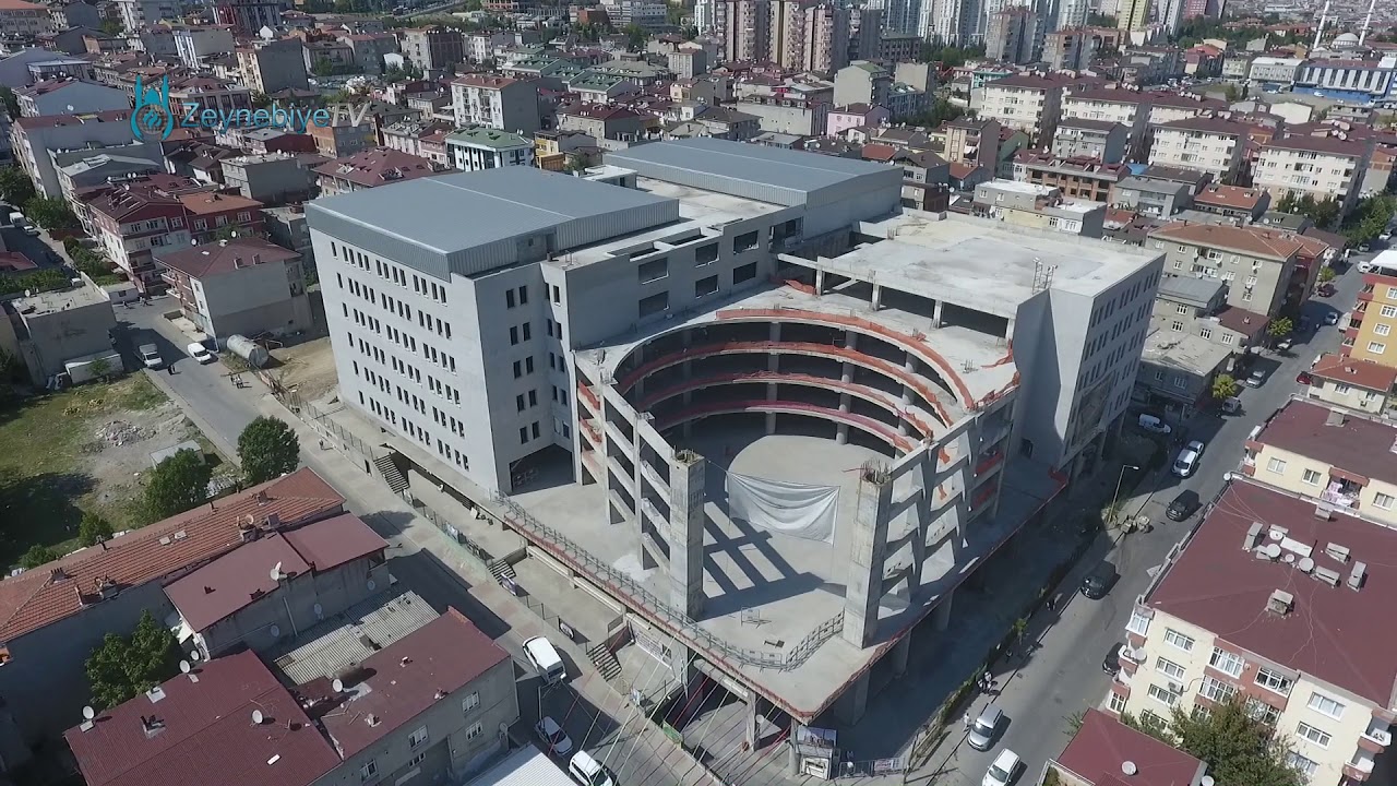 Zeynebiye Camii ve Kültür Merkezi İnşaatında Son Durum