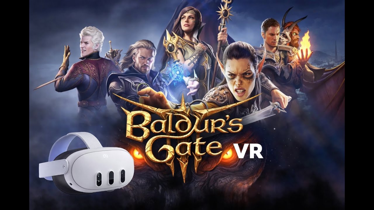 Baldur's Gate 3 VR &mdash; это РЕАЛЬНОСТЬ / Новейшая VR-версия LukeRoss / RTX 4080 Super + Meta Quest 3