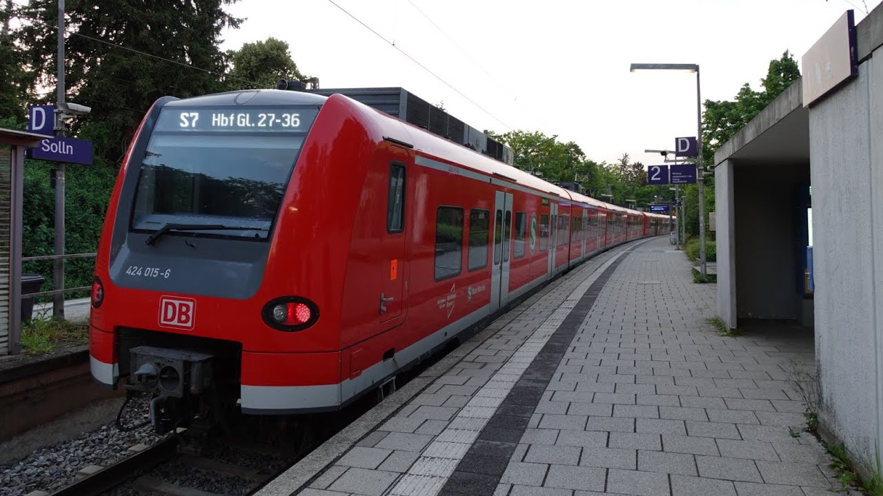 424 auf der S7 am Abend