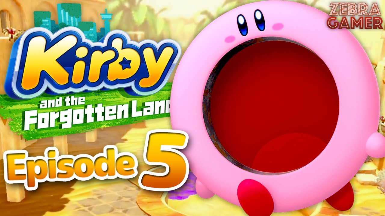 Kirby and the Forgotten Land Gameplay Walkthrough Part 5- Originull Wasteland 100%! Sillydillo Boss!