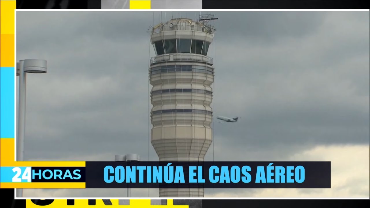 🟡 Caos en los Aeropuertos de  Estados Unidos |  11 Noviembre | Noticiero 24 Horas