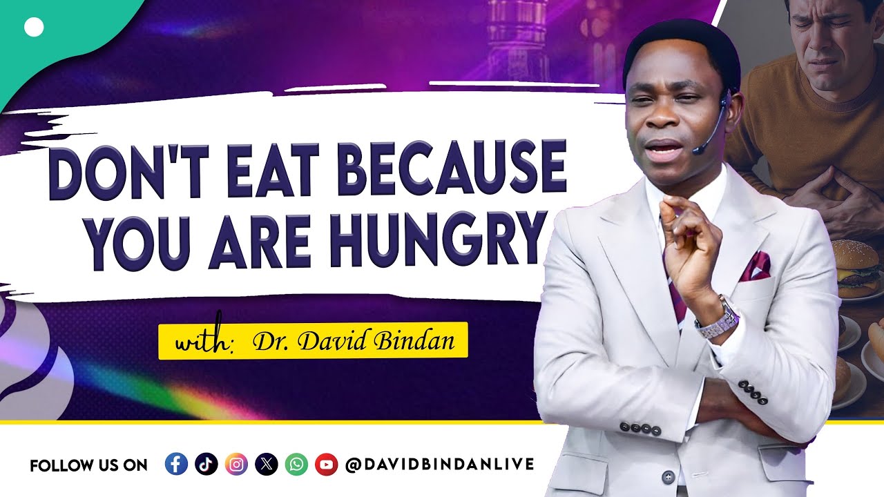 To Enjoy Life, Eat Well -  Dr. David Bindan