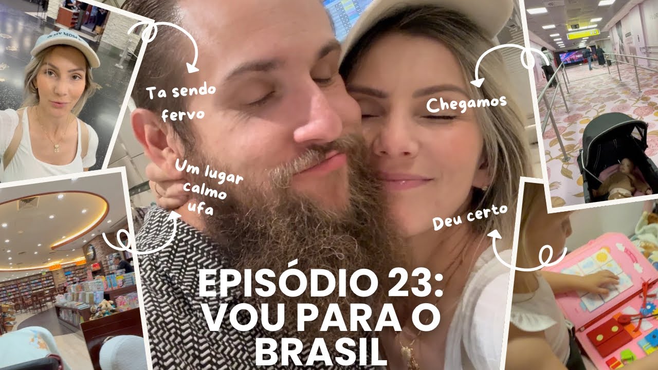 FUI PARA O BRASIL SOZINHA COM MEUS DOIS FILHOS