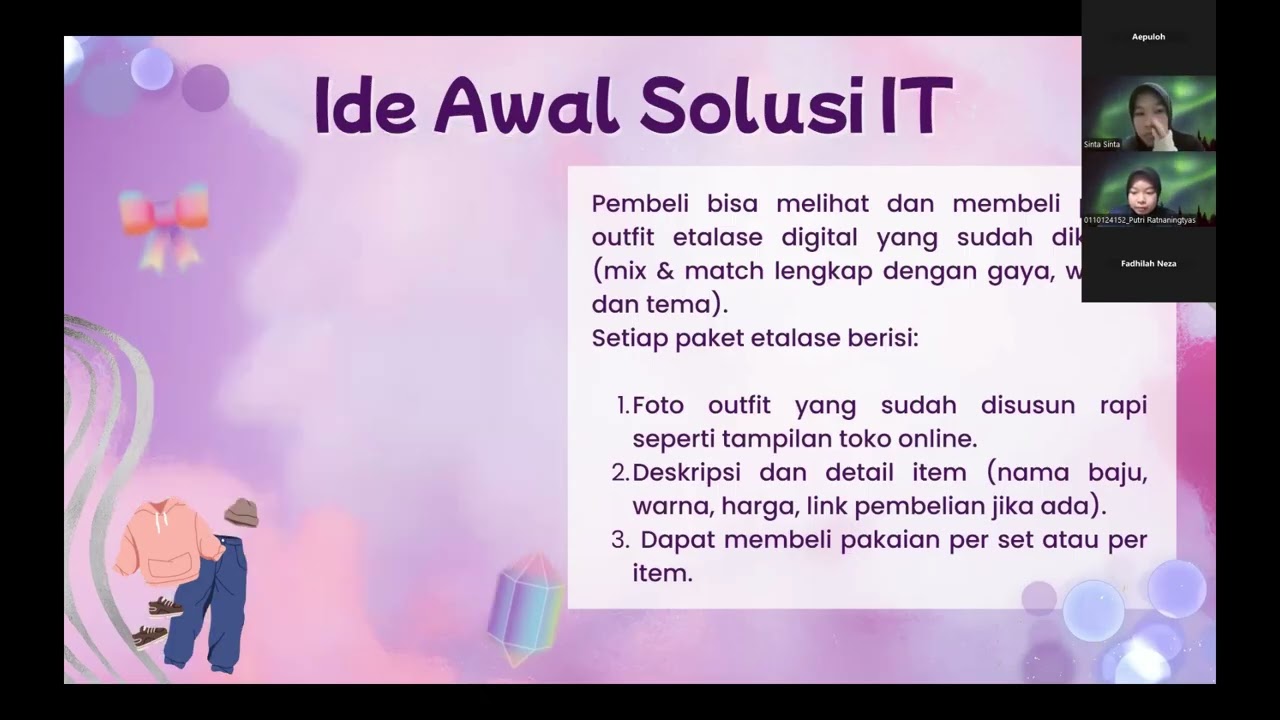 Video Presentasi UAS Social Wardrobe