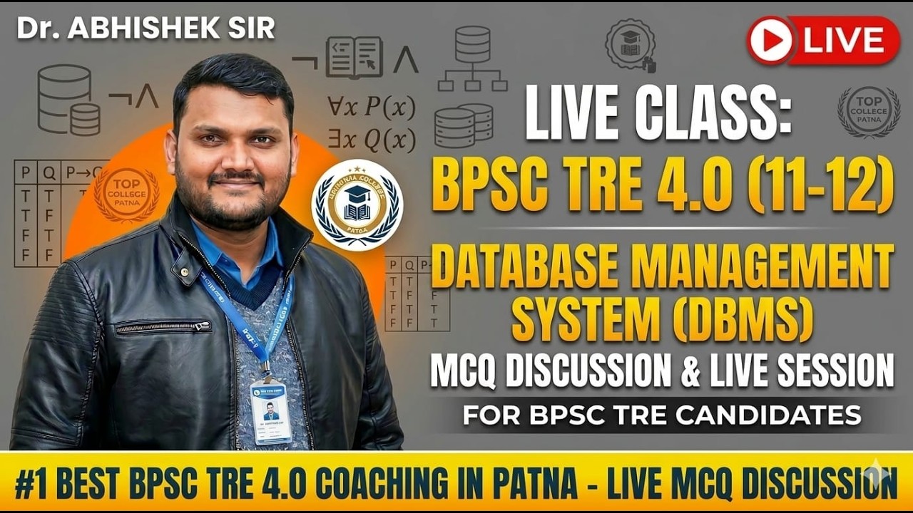 BPSC TRE 4.0 Computer Science | Data Structure Important Questions | Class- 02 | Abhishek Sir