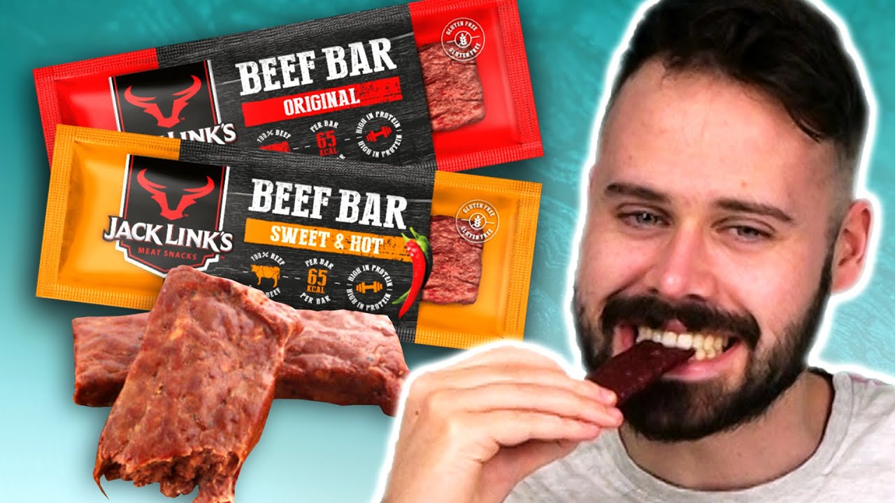 Irish People Try Jack Link's Meat Bars