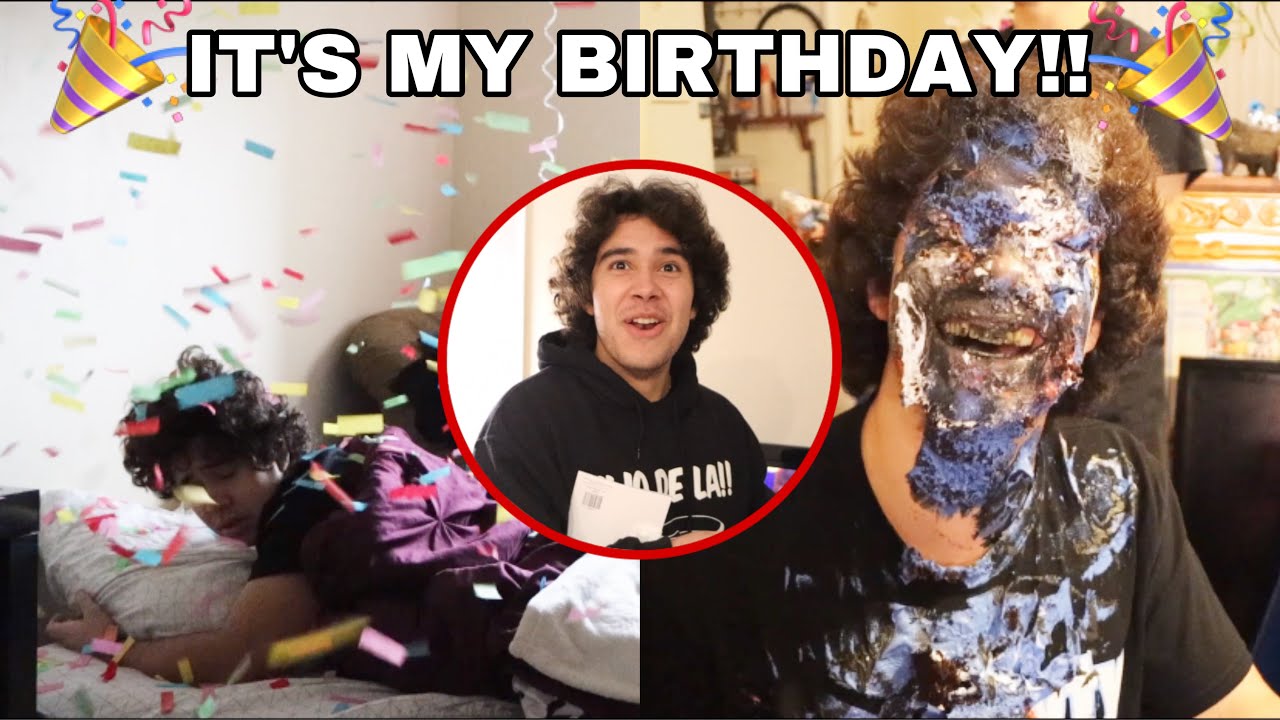 THEY SURPRISED ME FOR MY BIRTHDAY!!