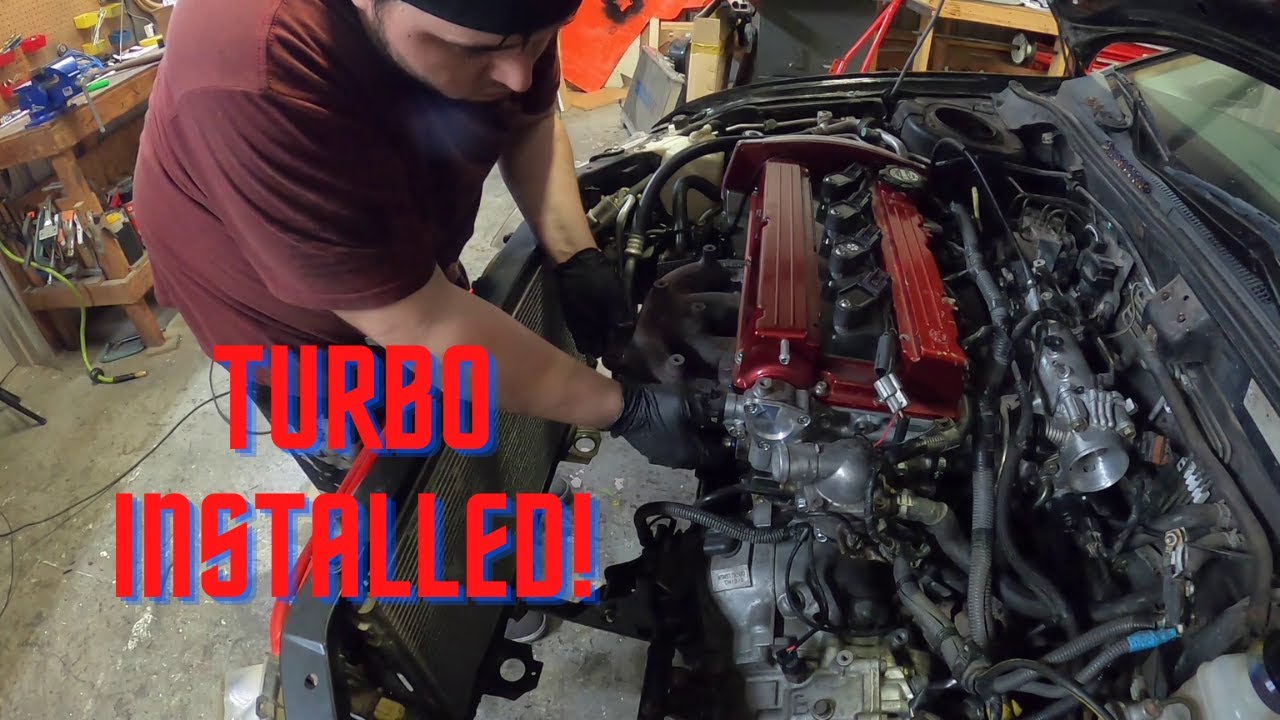 Turbo Installed AND SHE CRANKS OVER!
