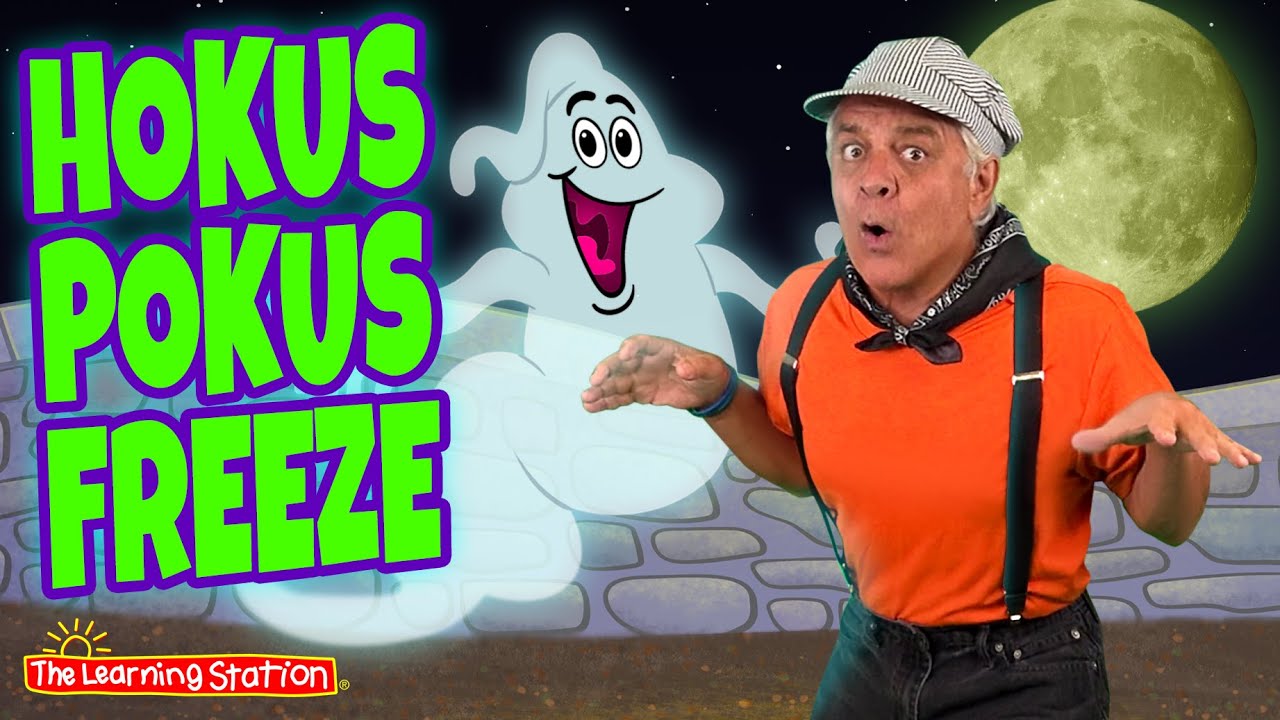 Halloween Songs for Kids ♫ Hokus Pokus Freeze Dance ♫ Halloween ♫ Kids Songs by The Learning Station