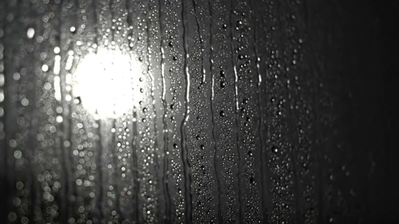 Rain on Window ASMR | Gentle Rain in Moonlight | Deep Sleep | 3 Hours #64