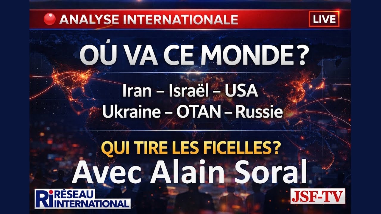 Où va ce monde. Avec Alain Soral