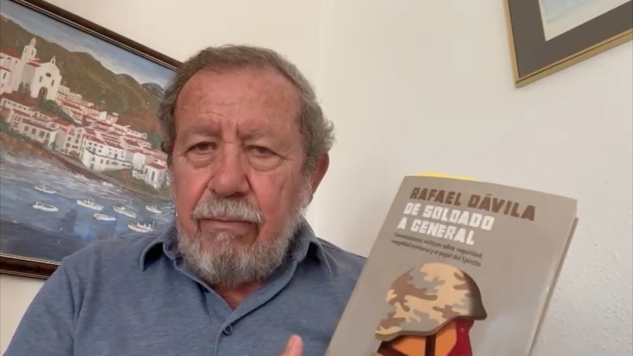 Rafael Dávila presenta 'De soldado a general'.