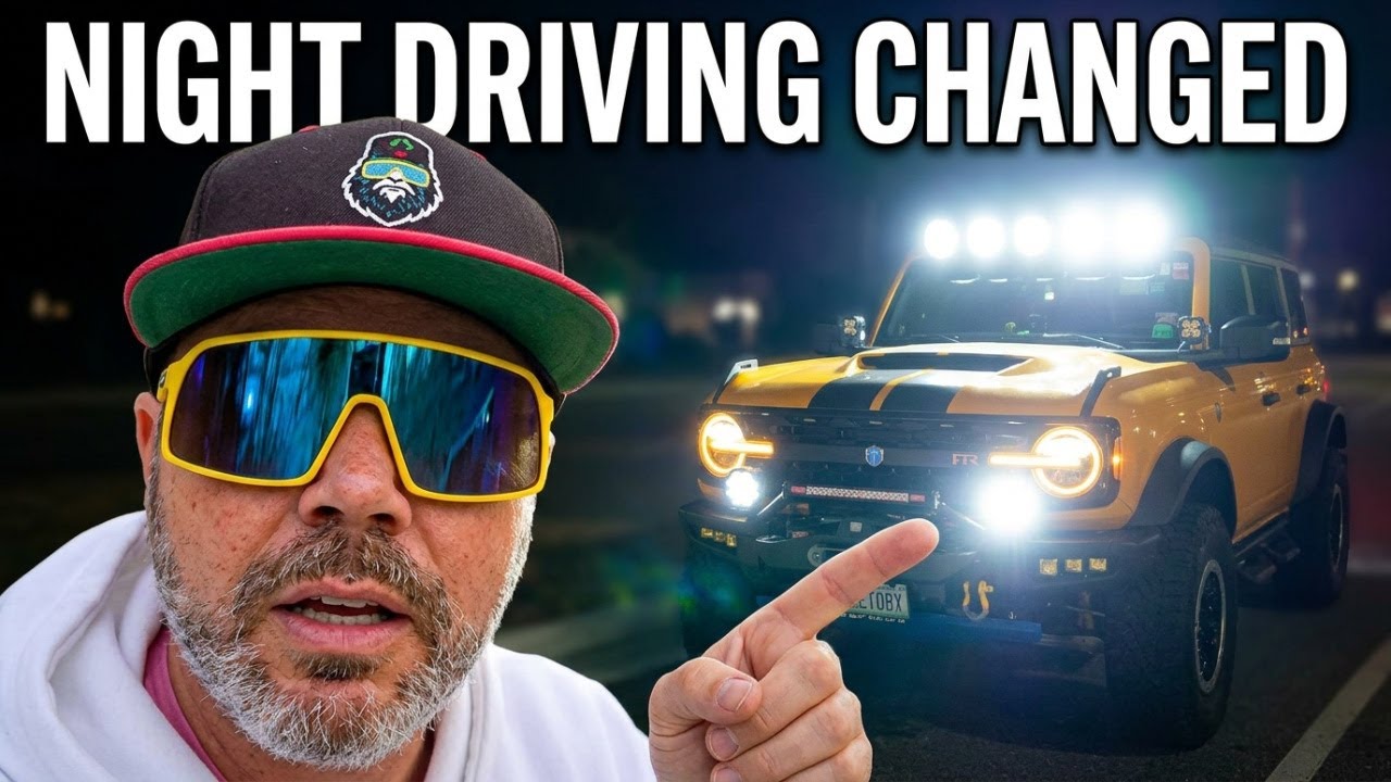 This Changed Night Driving! Install Series: DV8 Offroad & Rigid Radiance+ Lights & Mount!