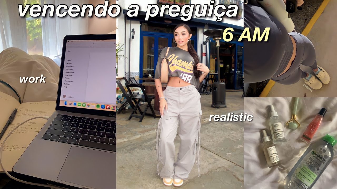 vencendo a preguiça || rotina produtiva acordando às 6AM