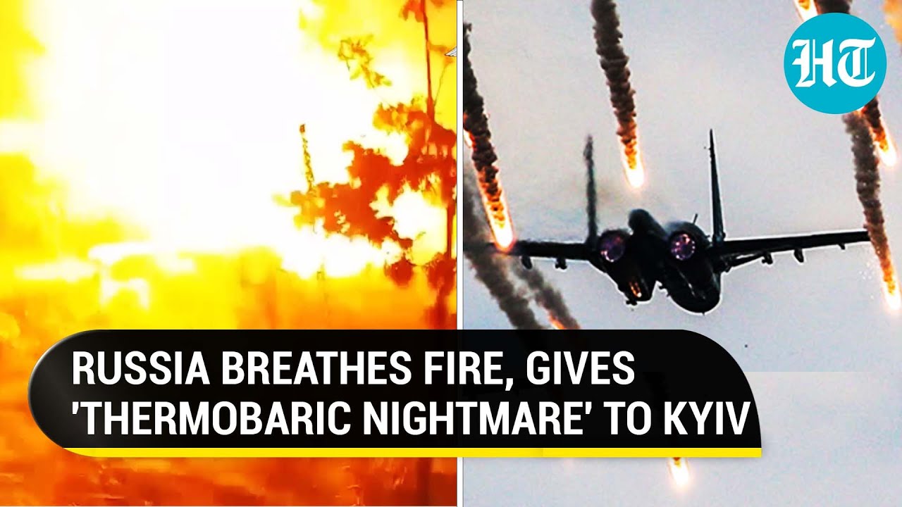 'Thermobaric Nightmare': Russia Rains Down Hell To Nip Zelensky's Autumn Attack Plan In Bud | Watch