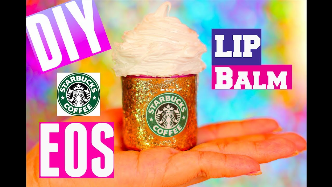 diy starbucks eos | starbucks cup | diy starbucks frappuccino