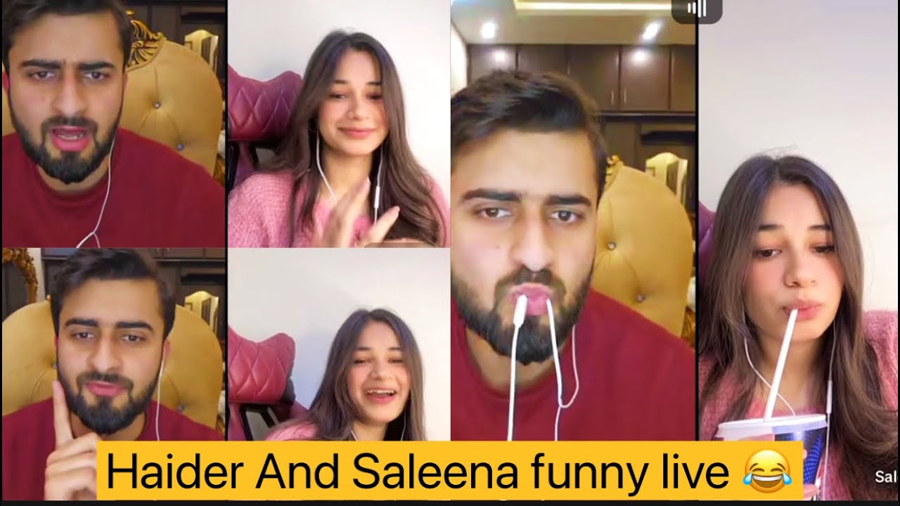 Haider Shah give Saleena Funny punishment 😂 - Haider Shah and Saleena ❤️