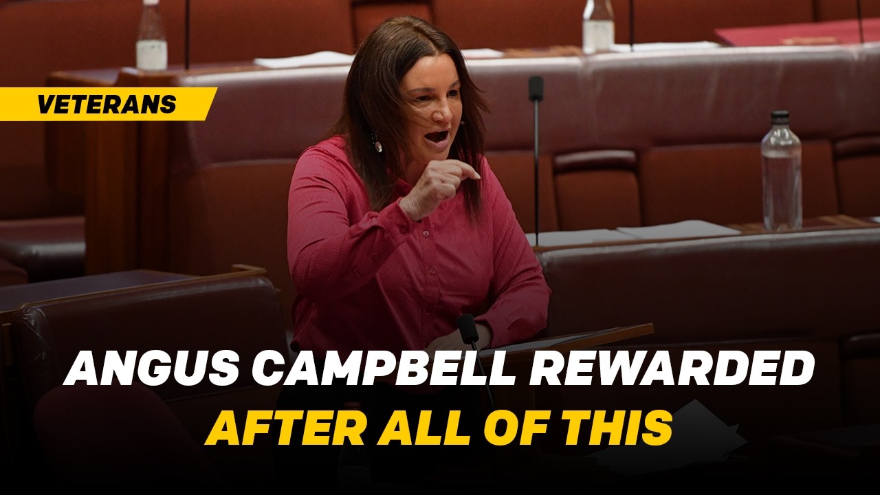 Senator Jacqui Lambie Questions Angus Campbell’s Diplomatic Appointment | Demands Transparency