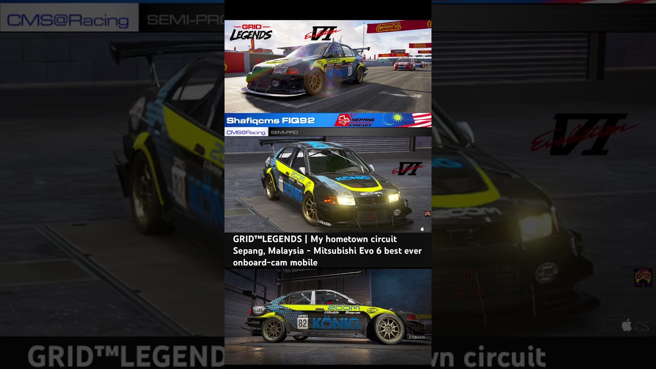 Best ever onboard-cam mobile gameplay #bestgraphicsgame #gridlegends #gridautosport