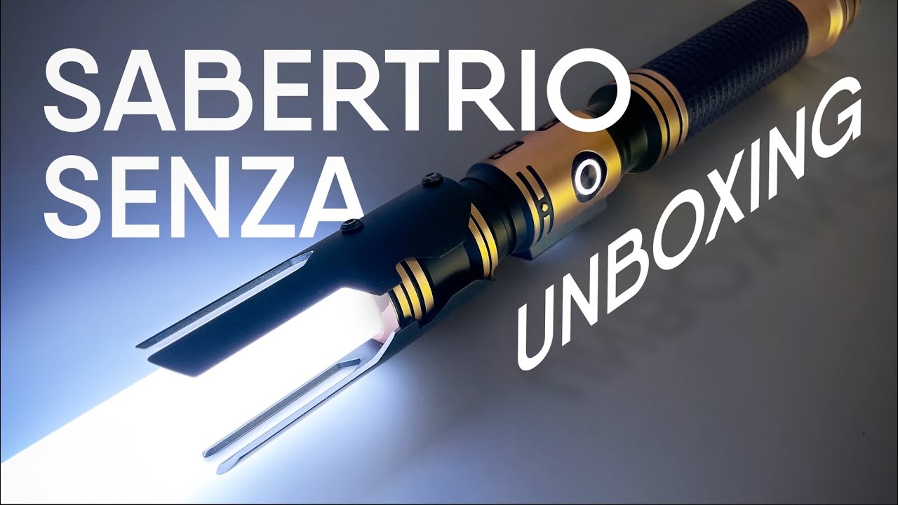 Sabertrio Senza: Satin Aurodium | Полная распаковка