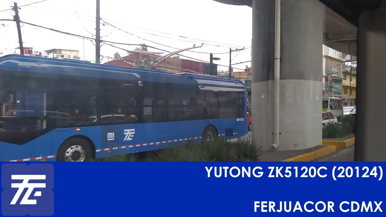 Trolebús CDMX - Línea 7 - De Lomas Estrella a Metro Tasqueña - Yutong ZK5120C