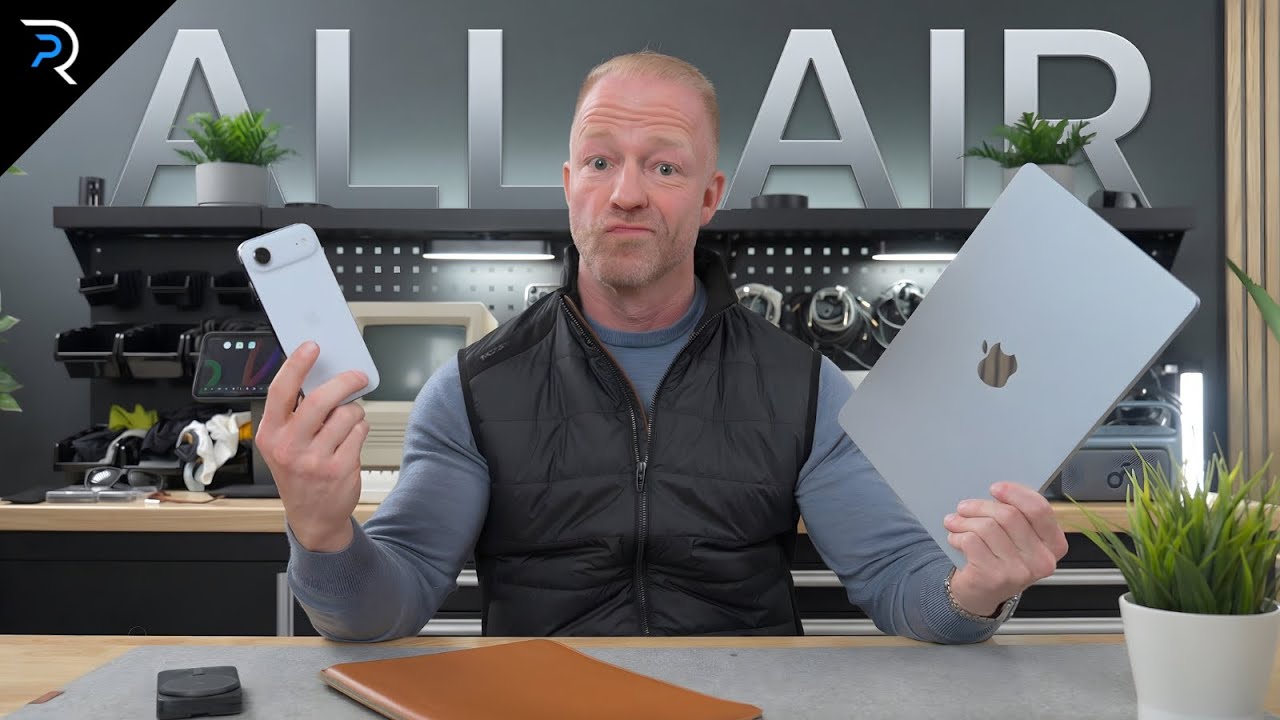 I Went All Air! - M4 Macbook Air and iPhone Air ONLY!