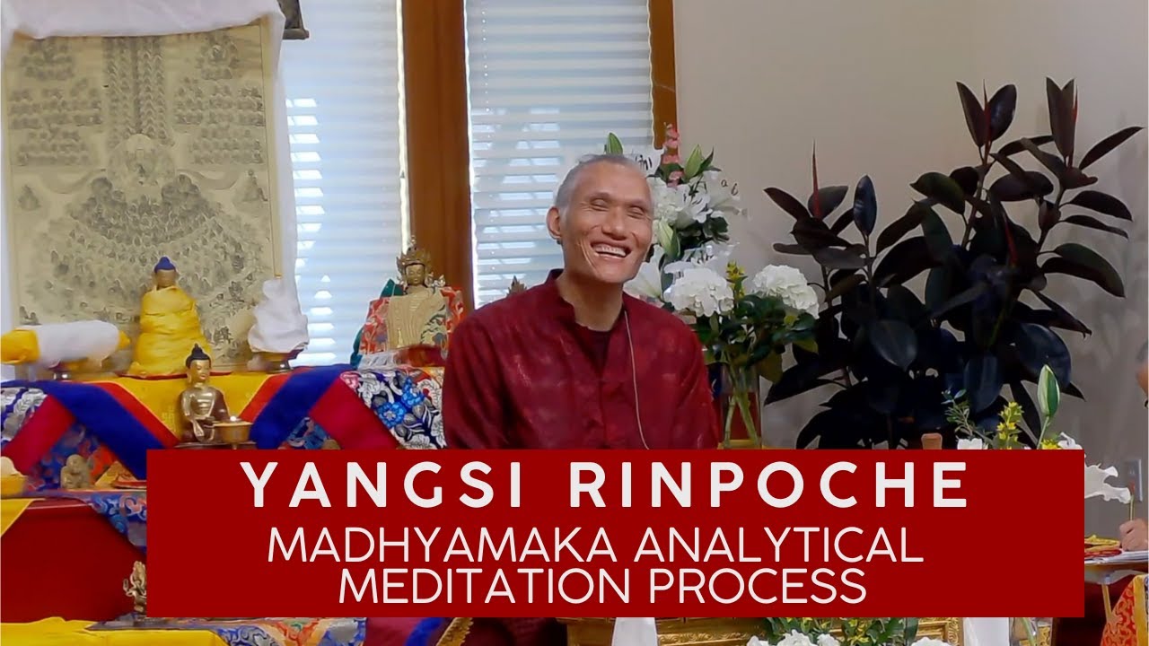 Процесс аналитической медитации Мадхьямака