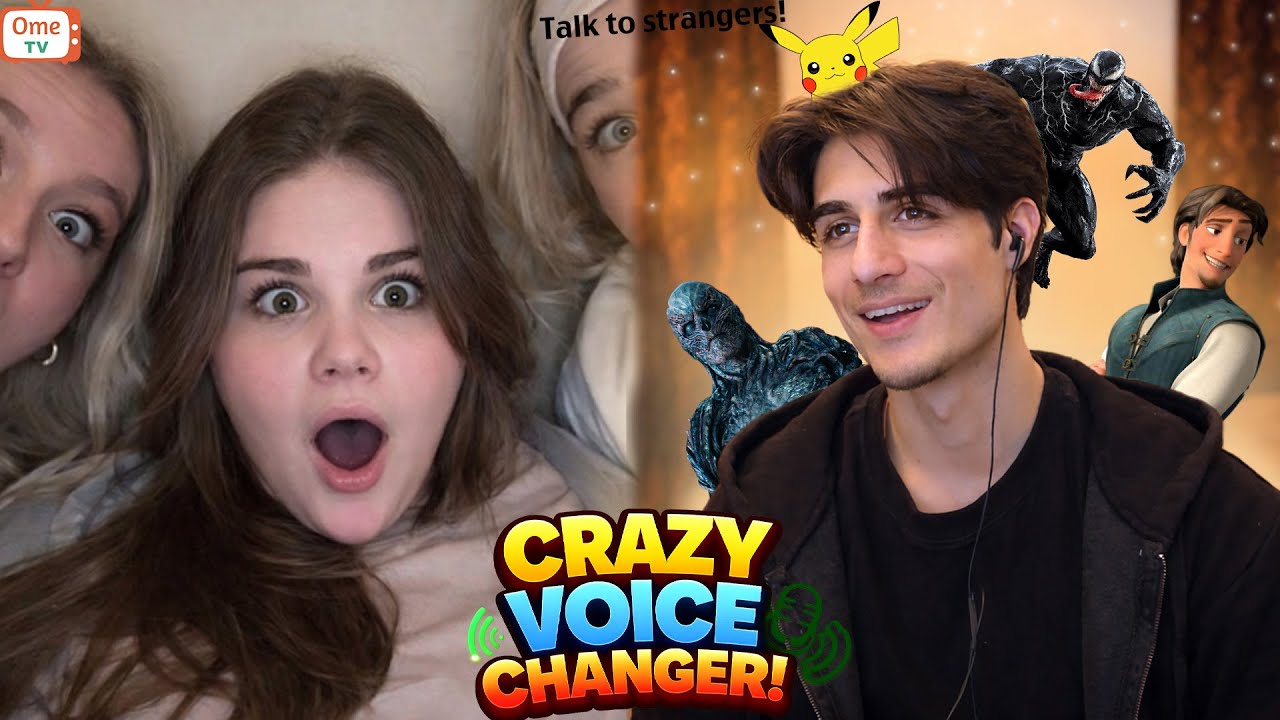 Changing My Voice on Omegle… Girls Were SHOCKED 😳