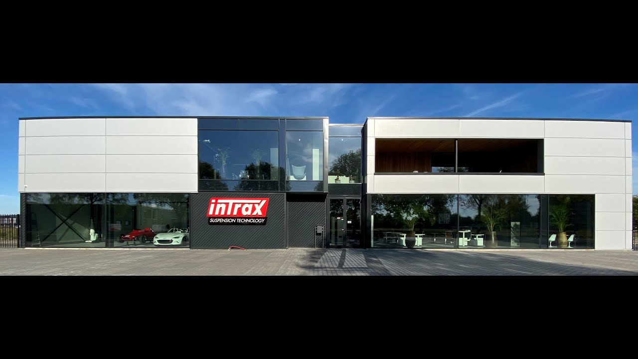 DRONE FLIGHT THROUGH NEW INTRAX FACTORY