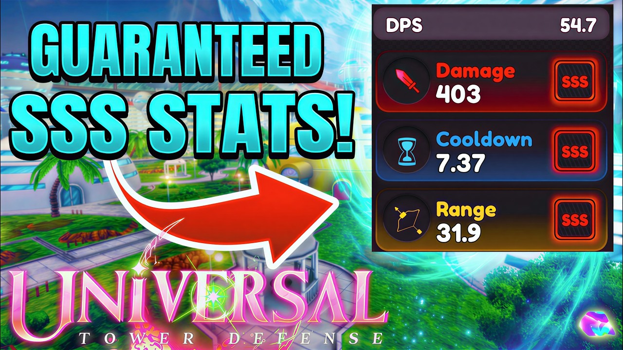 Как ЛЕГКО получить ГАРАНТИРОВАННЫЕ SSS-статы у юнитов в Universal Tower Defense X!