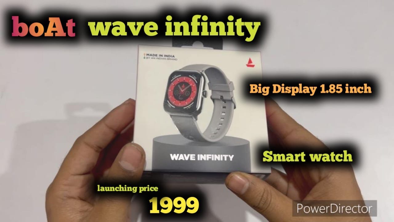Boat wave infinity Bluetooth calling smart watch big Display 1.85 inch ￼#boatsmartwatch