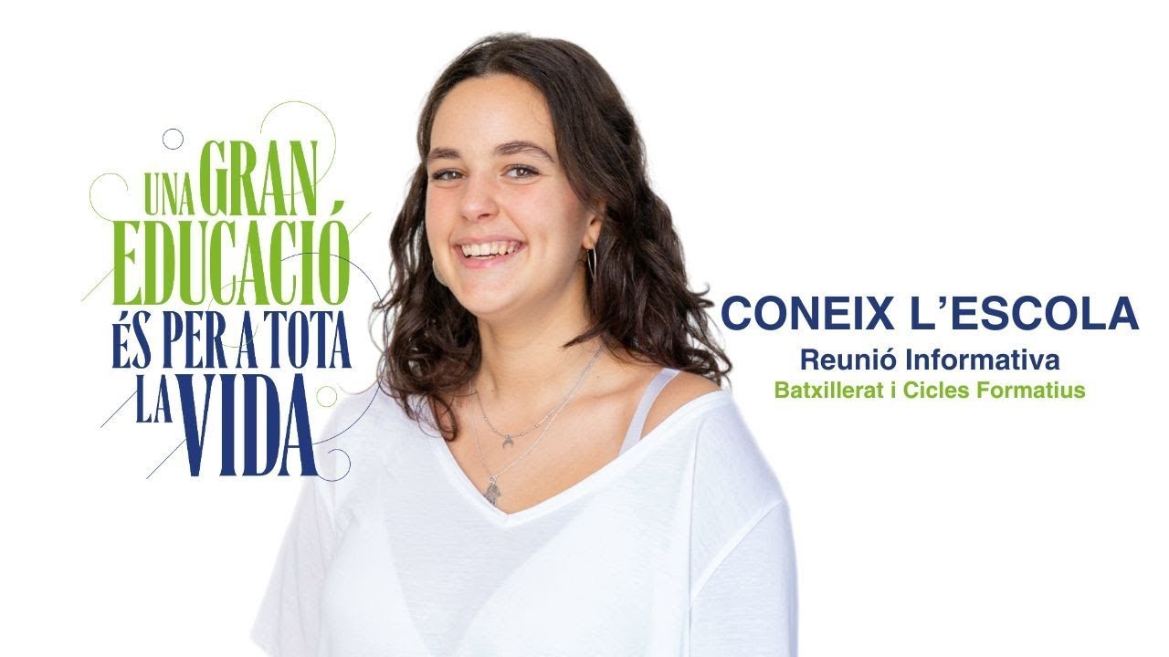 Reunió Informativa Batxillerat i Cicles Formatius 2025 | Escola Pia Granollers