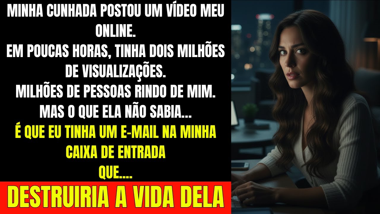 Minha cunhada me humilhou online — fiquei em silêncio até que um e-mail revelou a verdade.
