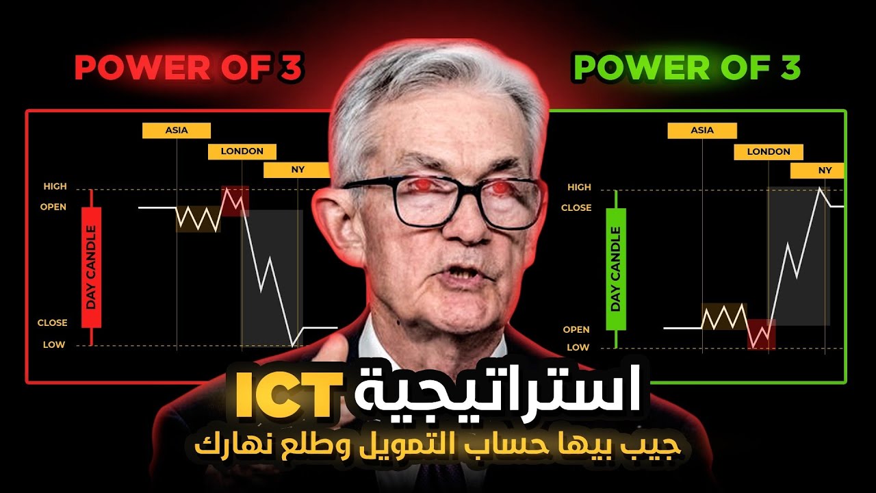 23 - خدم بهاد الإستراتيجية بوحدها ورد عليا، شرح ict power of three model / AMD (part 1)