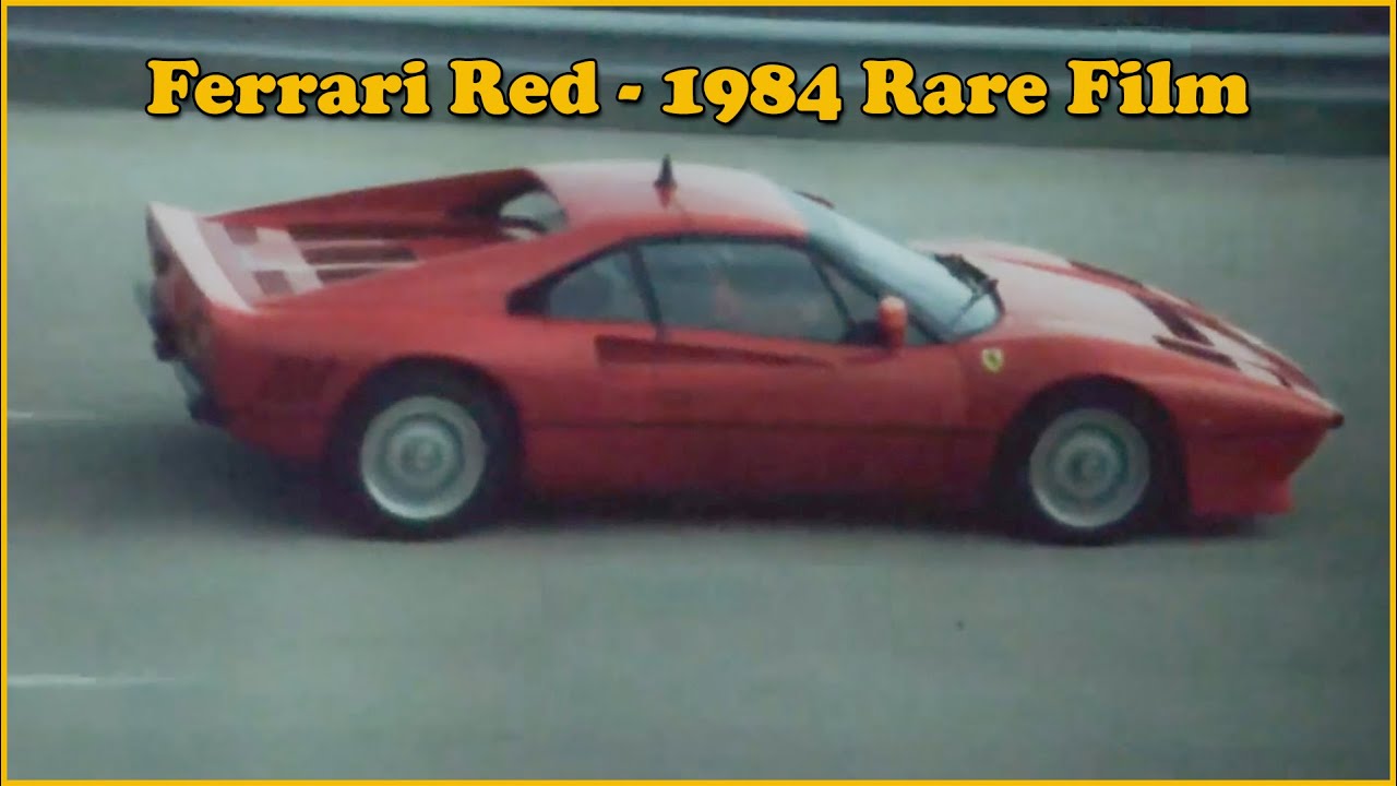 Ferrari Red - 1984 Rare Film