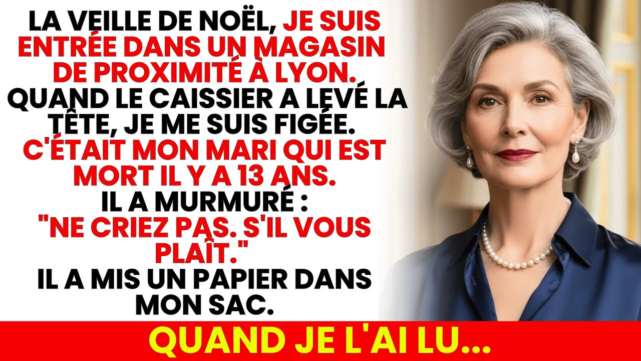 « Ne Criez Pas… » Je Suis Entrée Dans Une Boutique Et J’ai Trouvé Mon Mari Mort Il Y A 13 Ans…