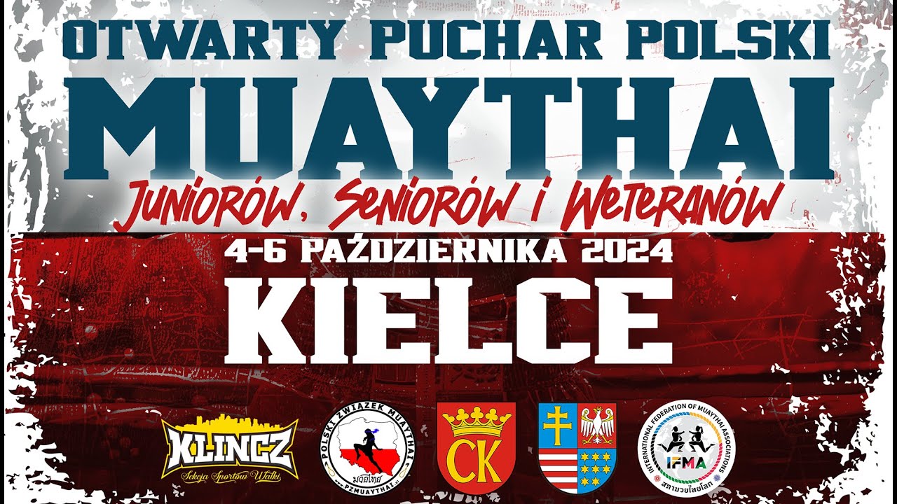 Otwarty Puchar Polski Muaythai PZMT dla juniorów, seniorów, weteranów - Ring A 06.10.2024